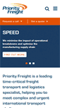 Mobile Screenshot of priorityfreight.com